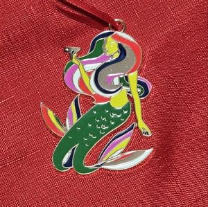 NEW, Starbucks iconic Siren Holiday Ornament Mermaid 3"